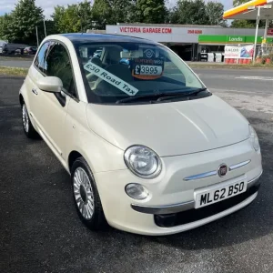2012 Fiat 500 1.2 Lounge 3dr Hatchback - Image 3