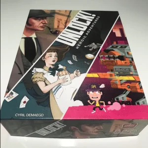 Unlock Boardgame 3-in-1 escape room