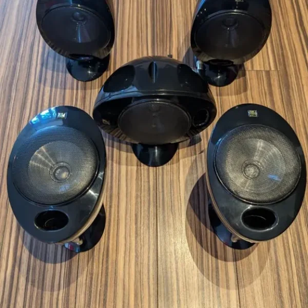 KEF Egg 5.1 Surround Sound Speakers with Subwoofer