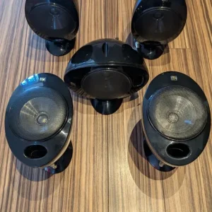 KEF Egg 5.1 Surround Sound Speakers with Subwoofer