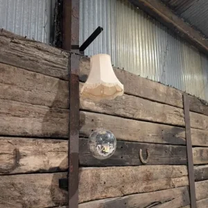 17 large vintage lampshades - Image 5