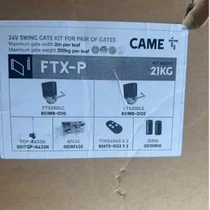 24v swing gate kit for pair of gates