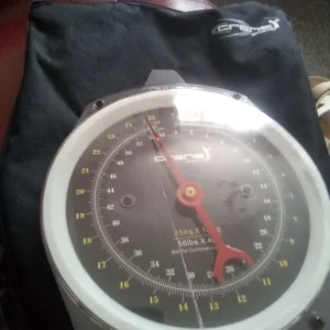 Fishing scale and weighing net