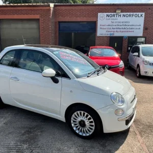 2012 Fiat 500 1.2 Lounge 3dr Hatchback with Start-Stop - Image 2