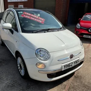 2012 Fiat 500 1.2 Lounge 3dr Hatchback with Start-Stop - Image 3