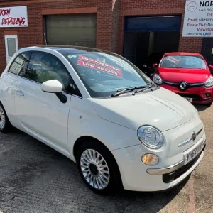 2012 Fiat 500 1.2 Lounge 3dr Hatchback with Start-Stop