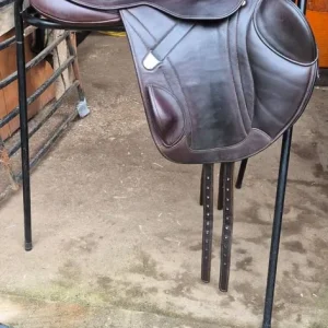 17.5 inch Brown Event Saddle BATES ADVANTA - Image 2