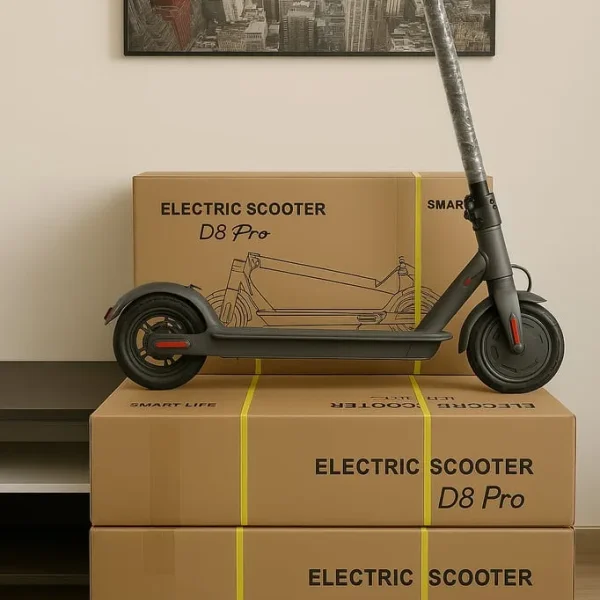 D8 Pro Foldable Electric Scooter – 31 km/h Top Speed – Adults & Teens