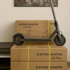 D8 Pro Foldable Electric Scooter – 31 km/h Top Speed – Adults & Teens
