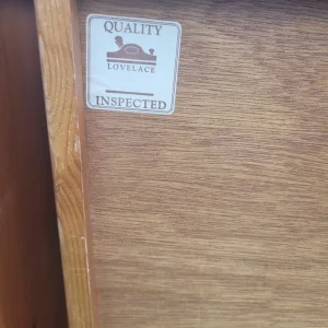 Matching pine bedside cabinets with drawer and shelf - Image 8