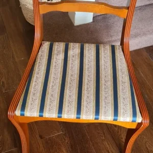 X6 Yew wood chairs - Image 5