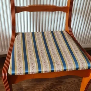 X6 Yew wood chairs - Image 7