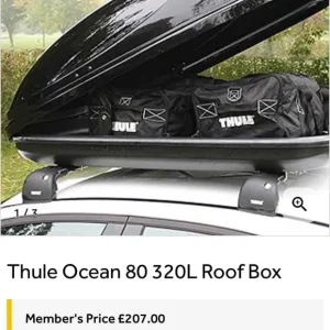 Thule Ocean 80 Roof Box 330L - Image 4