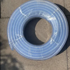 30m blue braided PVC hose - Image 3