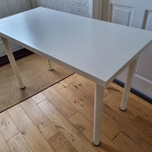 White IKEA table 1.2m long x 60cm