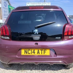 2014 Peugeot 108 1.2 VTi Allure 3dr Hatchback Petrol Manual - Image 5