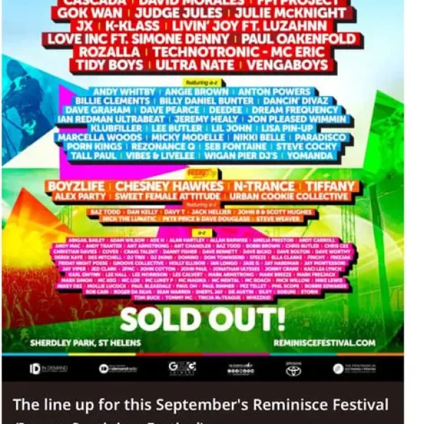 Reminisce Festival tickets