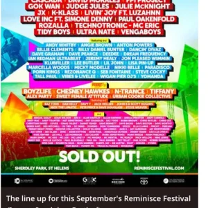 Reminisce Festival tickets