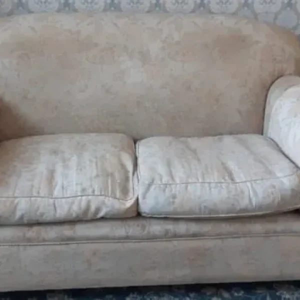 1930s Cream Sofa