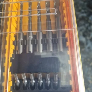 Dewalt 102pce sds and hss drills n bits n holecutters - Image 4
