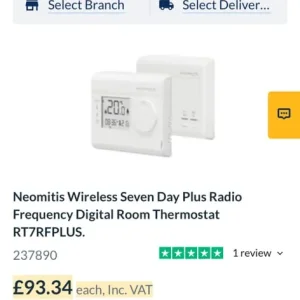 Wireless thermostat - Image 2