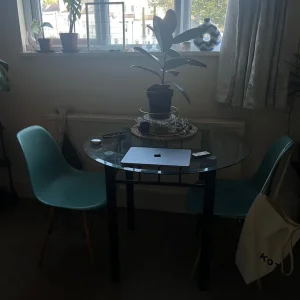 Glass Dining Table and 4 Chairs