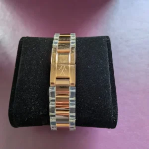 ToyWatch Womens rose gold and clear plastic wristwatch - Image 6