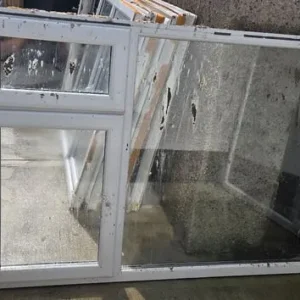 Large window frames 187" x 142"