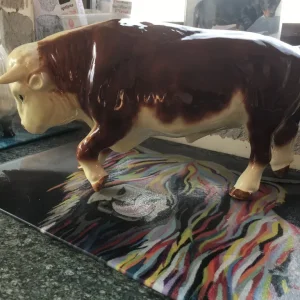 Porcelain bull - Image 2