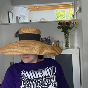 Large Straw Sun Hat - Image 3