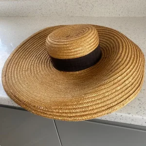 Large Straw Sun Hat - Image 5