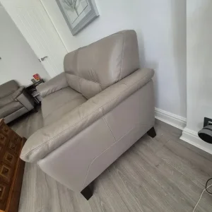 Sofa leather grey - Image 2