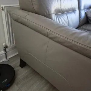 Sofa leather grey - Image 3