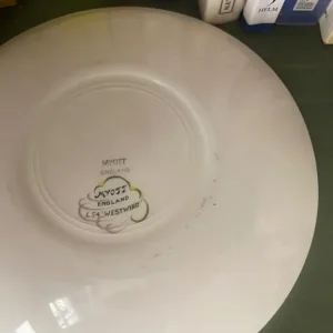 Myott England teapot and plate - Image 3