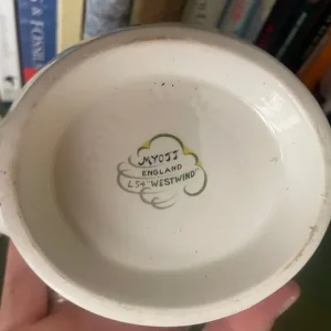 Myott England teapot and plate - Image 4