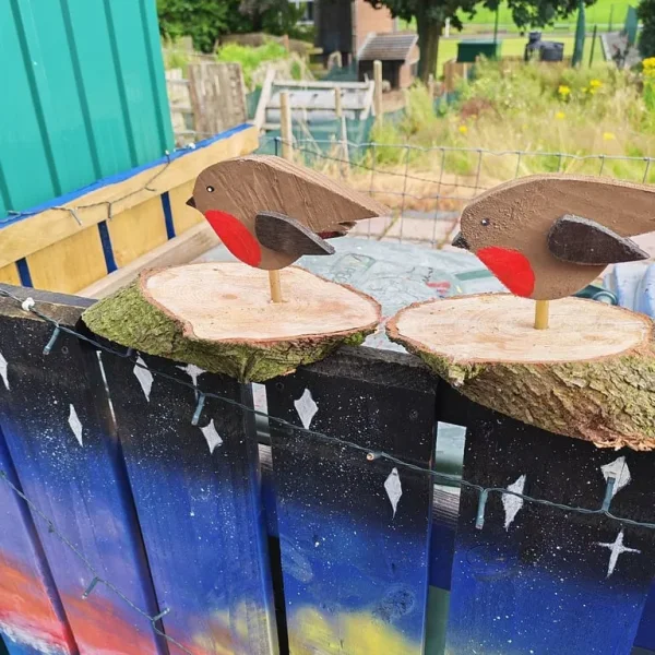 Hand crafted Robins