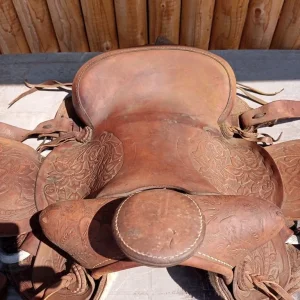 Weston Saddles 3 in Total, Fur Lined, All Cleaned - Image 7