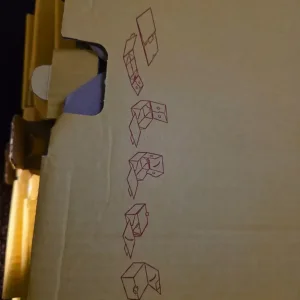 Bundles of DHL boxes - Image 2