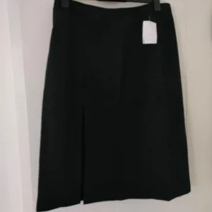 Womens black workwear skirt - Image 6