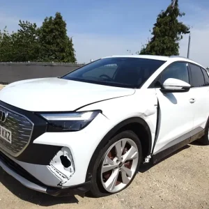 2023 Audi Q4 e-Tron S Line 40 Electric – Front, Side, Rear Damage – Salvage Repairable - Image 5
