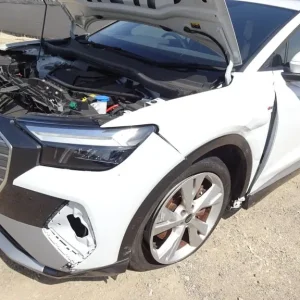 2023 Audi Q4 e-Tron S Line 40 Electric – Front, Side, Rear Damage – Salvage Repairable - Image 6