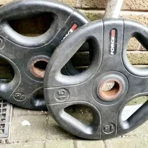 15kg x 2 Force Commercial Gym Plates Pair