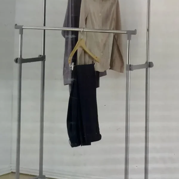 double clothes rail