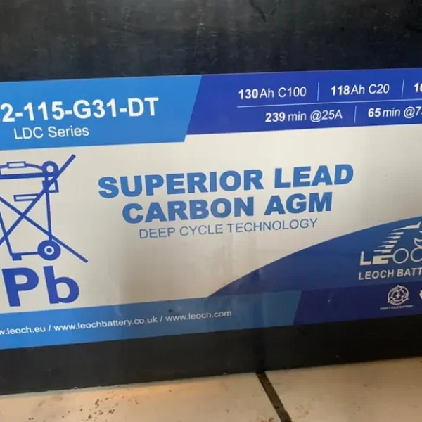 Lesuire AGM 12V 115Ah Battery