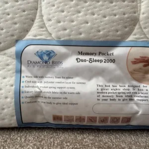 2000 Pocket Spring King Mattress - Image 3