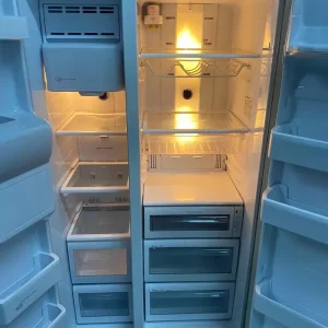 Samsung Grey American Double Door Fridge Freezer with Water and Ice Dispenser - Image 7