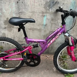 Apollo FS20 20-inch girls bike – purple and pink - Image 6