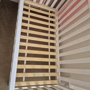 Used cot bed with mattress - Image 6