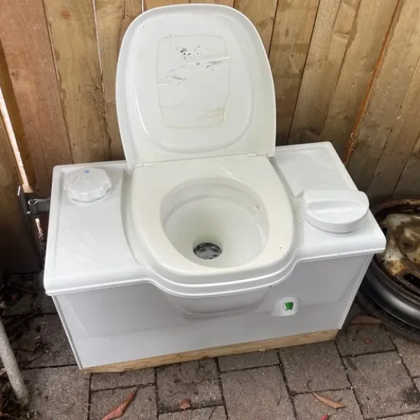 Thetford Chemical Toilet White Camper Caravan Conversion Mancave Gardenroom Dayvan