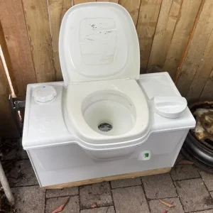 Thetford Chemical Toilet White Camper Caravan Conversion Mancave Gardenroom Dayvan
